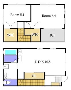 Akahai Houseの間取り