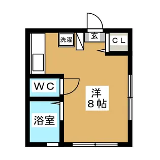 パルデンス・エヌ【1階】の間取り