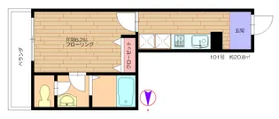 エスポワール【1階】の間取り