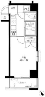 メインステージ秋葉原駅前(メインステージアキハバラエキマエ)【4階】の間取り