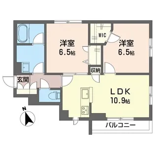 プレシャスライズ【1階】の間取り
