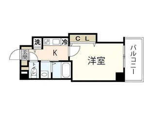 クレスト池之子【6階】の間取り