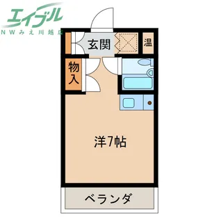 コーポ参宮【3階】の間取り