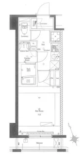 AZESTときわ台【7階】の間取り