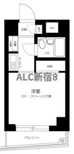 マイステージ笹塚【4階】の間取り