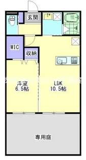サンハイムサザン一万城【1階】の間取り