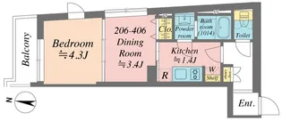 Grande Shakujiidai【3階】の間取り