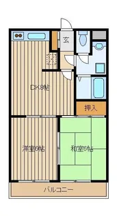 フォートレスセブン【3階】の間取り
