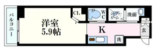 LE DOME府中【5階】の間取り