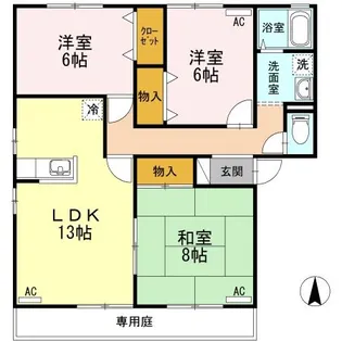明心館【1階】の間取り