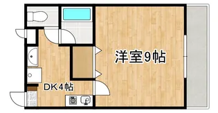 セジュール・ア・ラフォレII【1階】の間取り