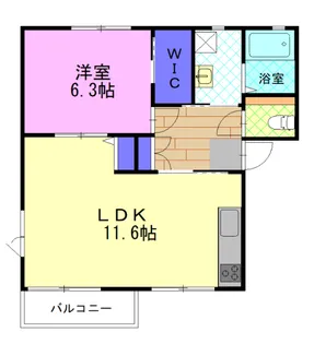 メゾン・ド・K【2階】の間取り