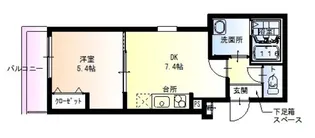 フジパレス堺梅北II番館【3階】の間取り