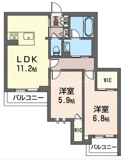 プルミエール【3階】の間取り