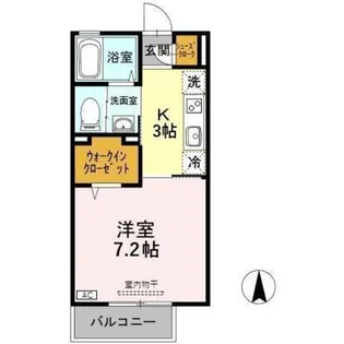 ファインコートIII B棟【1階】の間取り