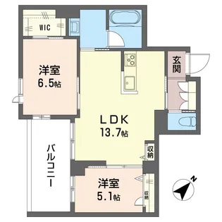 Maliena【3階】の間取り