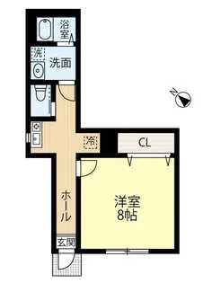WITH BYCICLE【1階】の間取り
