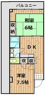 若木ブラスマンション【2階】の間取り
