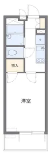 フィオーレ船橋【1階】の間取り