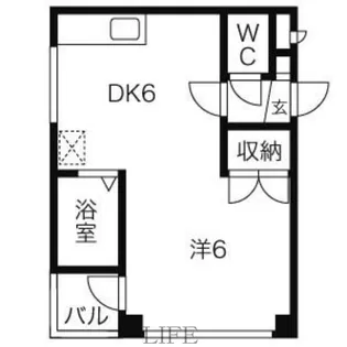 クロストン3.4【3階】の間取り