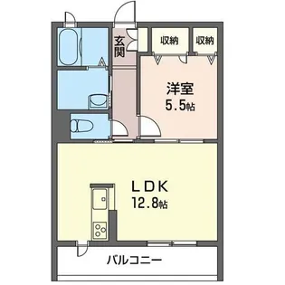 ラネージュ【2階】の間取り