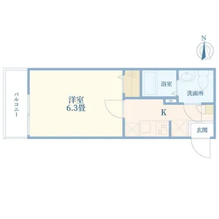 noix TAKASHIMADAIRA【1階】の間取り