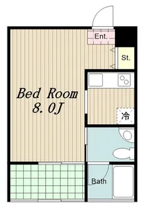 Gardens Flat【2階】の間取り