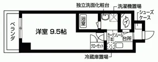With 京 Seasons【7階】の間取り