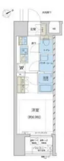 ジェノヴィア浅草橋グリーンヴェール【4階】の間取り