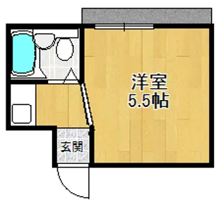 クリアメモリー西宮【1階】の間取り