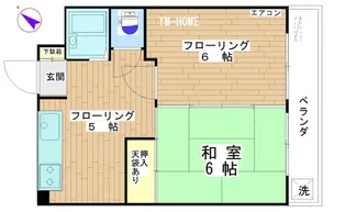 アルファハイツ【3階】の間取り