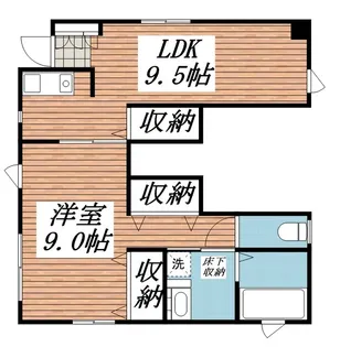 Sakasai Green House【1階】の間取り