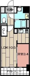 THE APARTMENT 開【3階】の間取り