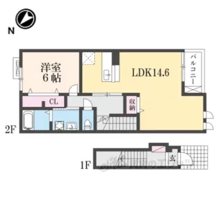 モンテグランデ2【2階】の間取り