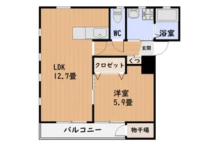 Casa Calvet【3階】の間取り