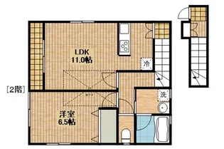 アンジュ【2階】の間取り