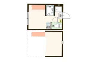 アイフィロス北千住【1階】の間取り
