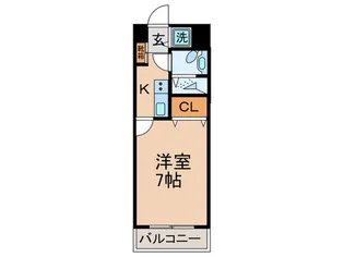 セシーズイシイ18【1階】の間取り