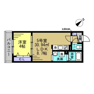 Eriuk(エリウ)【2階】の間取り