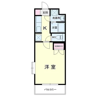 シーガル【1階】の間取り