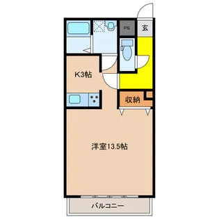 パークサイドI【2階】の間取り