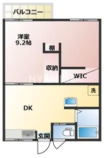 AP悠【2階】の間取り
