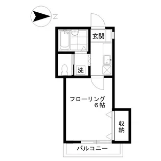 リヴェールO・G・A弐番館【2階】の間取り