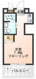 はやしビル【3階】の間取り