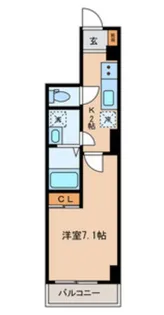 プロフーモ新小岩【2階】の間取り