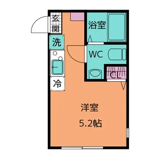 ソラーナ金沢八景【3階】の間取り