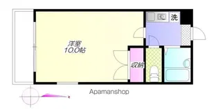 サウスウエストハウス【2階】の間取り