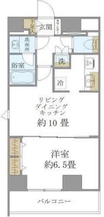 プレミアムキューブ上野【11階】の間取り