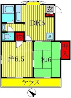 メゾン・ヒロタ【2階】の間取り