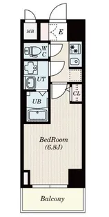 S-RESIDENCE名駅【4階】の間取り